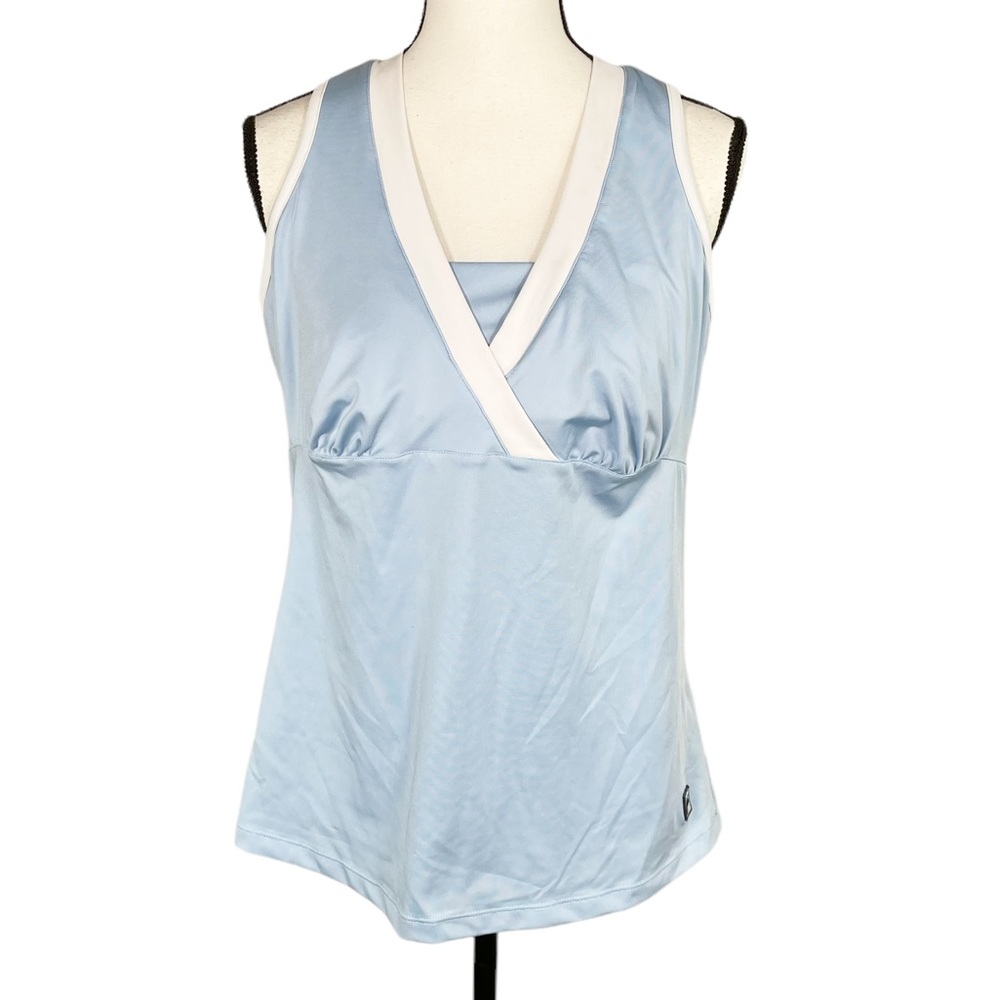 Fila Light Blue Vintage Workout Tank Top